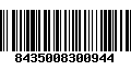 Código de Barras 8435008300944