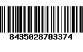 Código de Barras 8435028703374