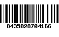 Código de Barras 8435028704166