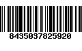 Código de Barras 8435037825920