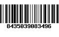 Código de Barras 8435039083496