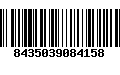 Código de Barras 8435039084158