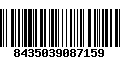 Código de Barras 8435039087159