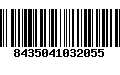 Código de Barras 8435041032055