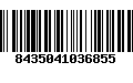 Código de Barras 8435041036855