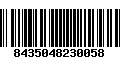 Código de Barras 8435048230058