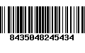 Código de Barras 8435048245434