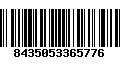 Código de Barras 8435053365776