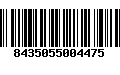 Código de Barras 8435055004475