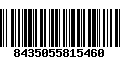 Código de Barras 8435055815460