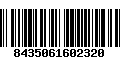 Código de Barras 8435061602320