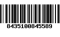 Código de Barras 8435100845589