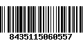 Código de Barras 8435115060557