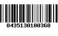 Código de Barras 8435130100368