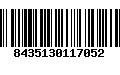 Código de Barras 8435130117052