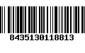 Código de Barras 8435130118813