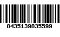 Código de Barras 8435139835599