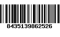 Código de Barras 8435139862526