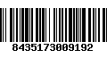 Código de Barras 8435173009192