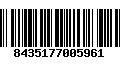 Código de Barras 8435177005961