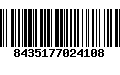 Código de Barras 8435177024108