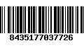 Código de Barras 8435177037726