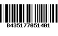 Código de Barras 8435177051401