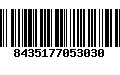 Código de Barras 8435177053030