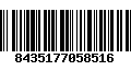 Código de Barras 8435177058516