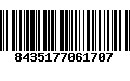 Código de Barras 8435177061707