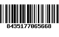 Código de Barras 8435177065668