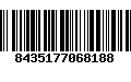 Código de Barras 8435177068188