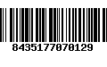 Código de Barras 8435177070129