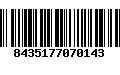 Código de Barras 8435177070143