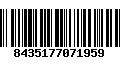 Código de Barras 8435177071959