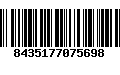 Código de Barras 8435177075698