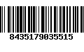 Código de Barras 8435179035515