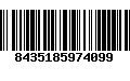 Código de Barras 8435185974099