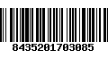 Código de Barras 8435201703085