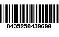 Código de Barras 8435250439690