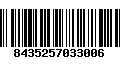 Código de Barras 8435257033006