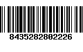 Código de Barras 8435282802226