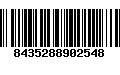 Código de Barras 8435288902548