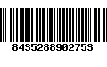 Código de Barras 8435288902753