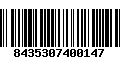 Código de Barras 8435307400147