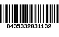 Código de Barras 8435332031132