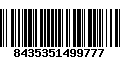 Código de Barras 8435351499777