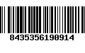 Código de Barras 8435356190914