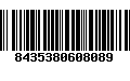 Código de Barras 8435380608089