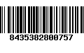 Código de Barras 8435382800757